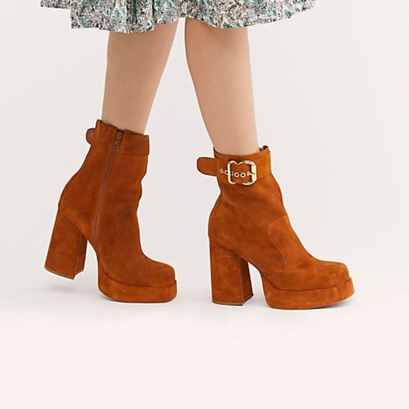 Free People Jeffrey Campbell Shoes - Jeffrey Campbell suede platform boots